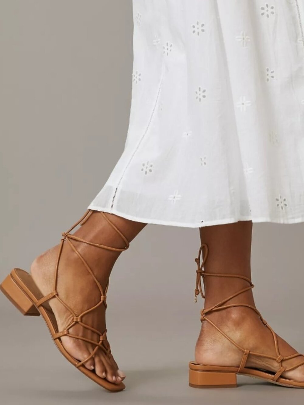 Sam Edelman Women's Daffy Heeled Sandals in Kiwi | 8.5 - Picture 6 of 7